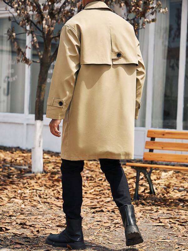 Beige Trenchcoat voor Heren | Daniel