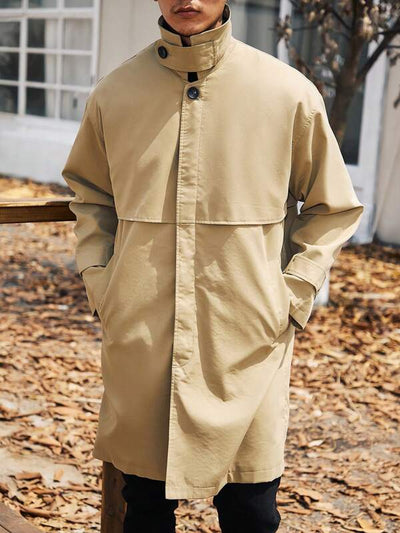 Beige Trenchcoat voor Heren | Daniel