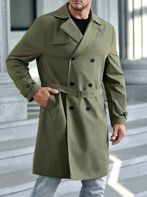 Forest Groen Trenchcoat | Tobias