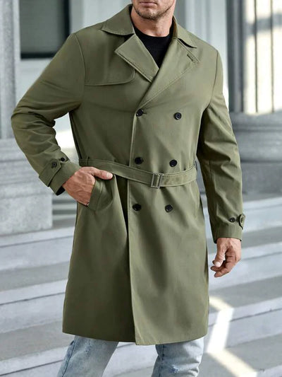 Forest Groen Trenchcoat | Tobias