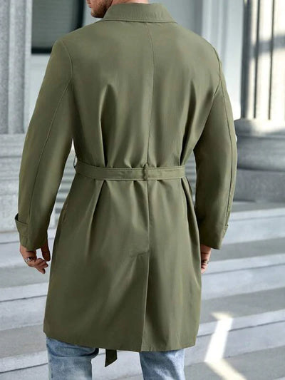 Forest Groen Trenchcoat | Tobias