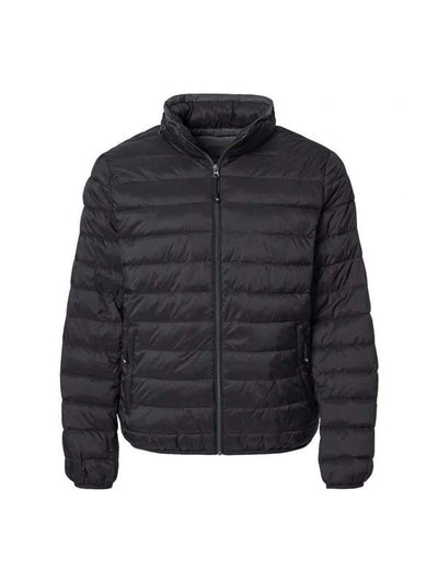 Wetterfeste Pufferjacke in Schwarz | Adam