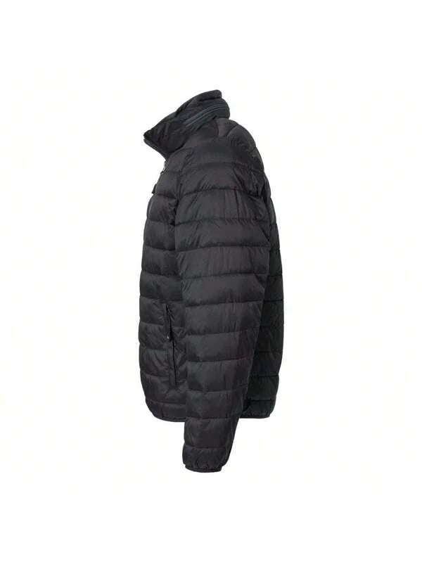 Wetterfeste Pufferjacke in Schwarz | Adam