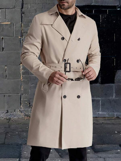 Heren Trenchcoat met Ceintuur | Oliver