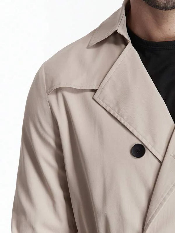 Heren Trenchcoat met Ceintuur | Oliver