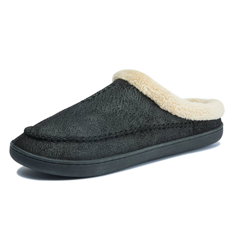 Slipper aus Wildleder | Ultrabequeme Hausschuhe