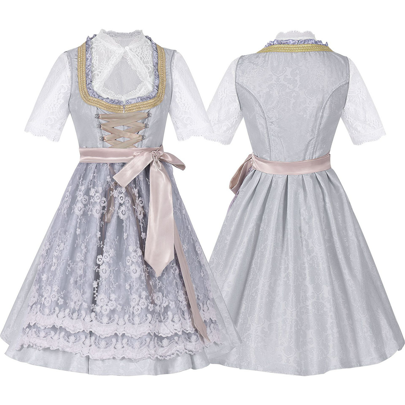 Traditionelles Kleid mit Schürze und Bluse | Elsie