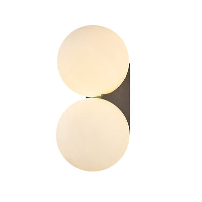 Luna Luxe Wandlamp - Stijlvolle Metaal en Glas Verlichting voor Kantoor en Slaapkamer