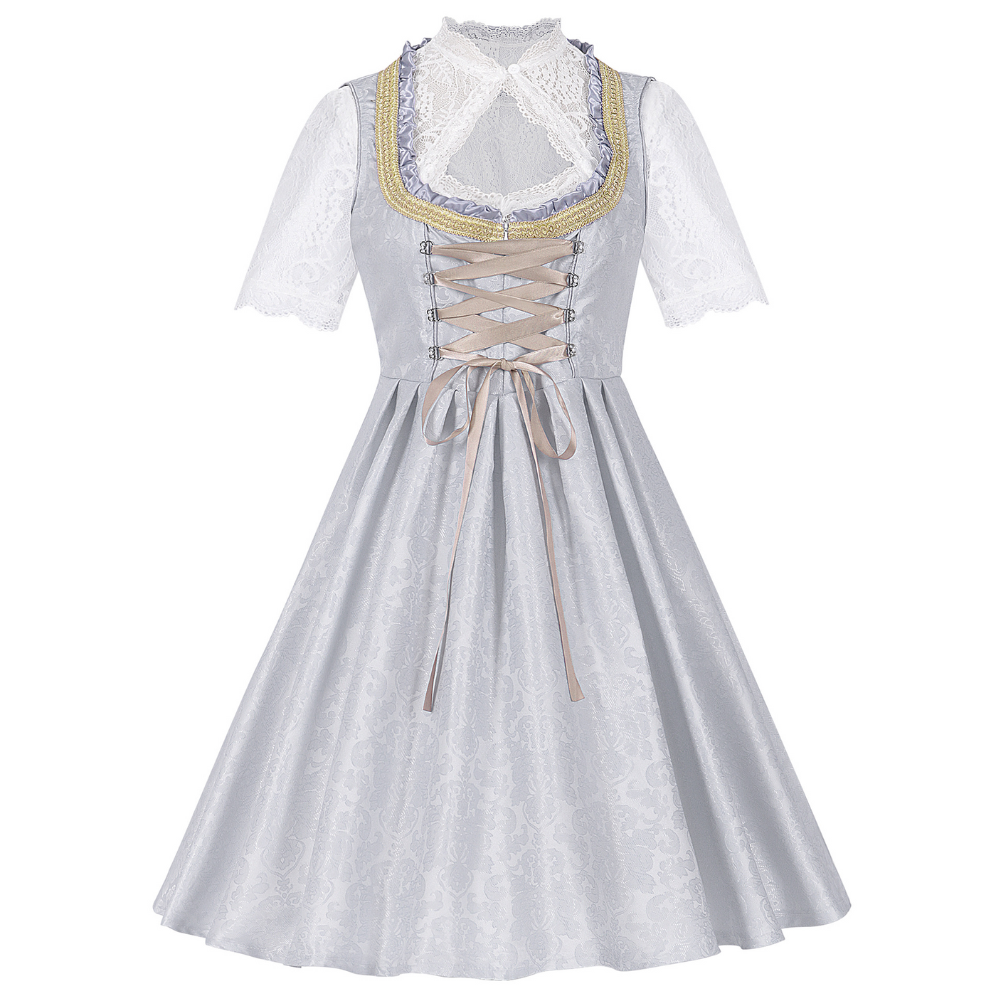 Traditionelles Kleid mit Schürze und Bluse | Elsie