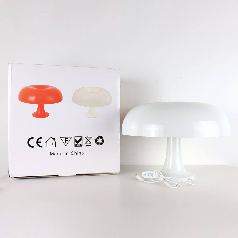 Minimalistische Tischlampe Mushroom Glow