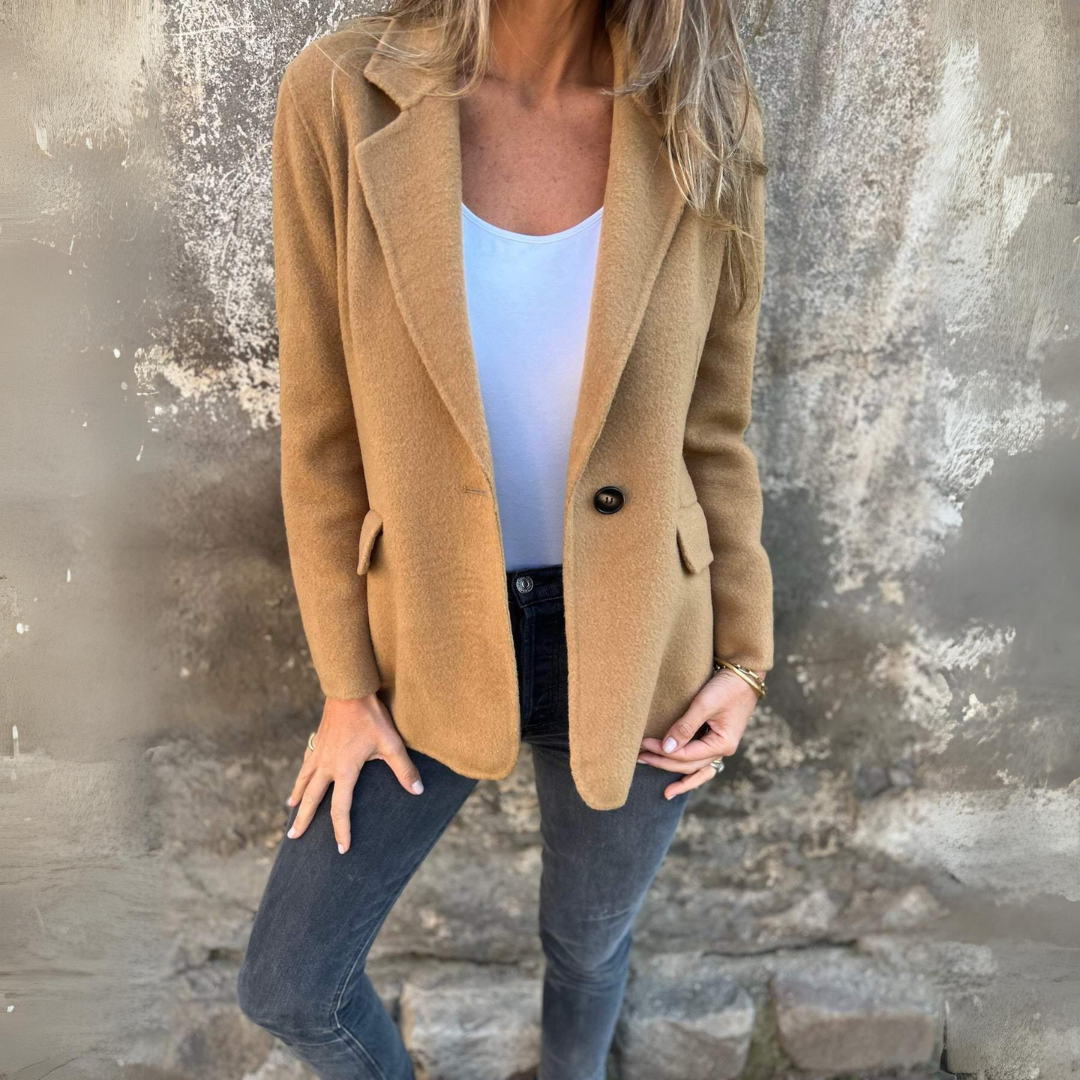 Blazer met Eén Knoop | Emilia