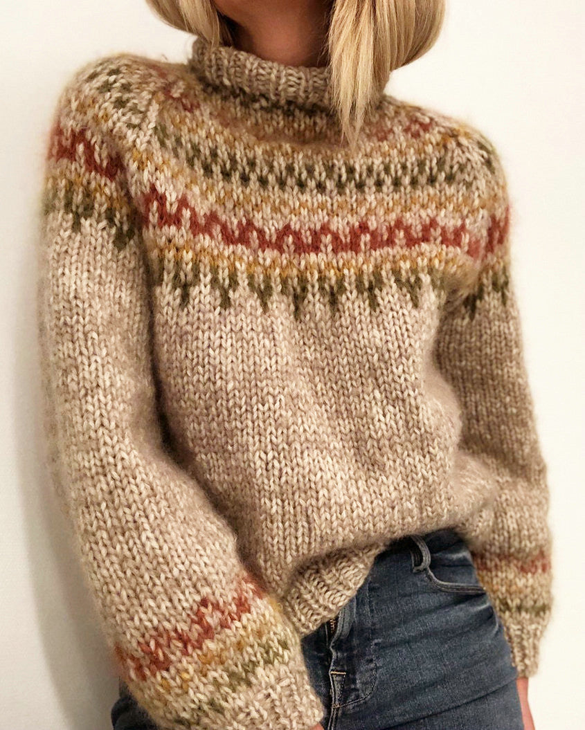 Gestrickter Rollkragenpullover | Emilia