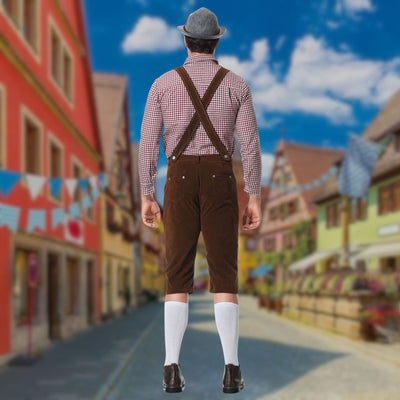 Driedelige Oktoberfest Lederhosen Set | Otto