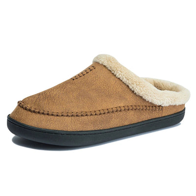 Slipper aus Wildleder | Ultrabequeme Hausschuhe