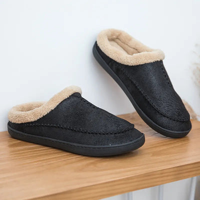 Slipper aus Wildleder | Ultrabequeme Hausschuhe