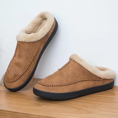 Slipper aus Wildleder | Ultrabequeme Hausschuhe