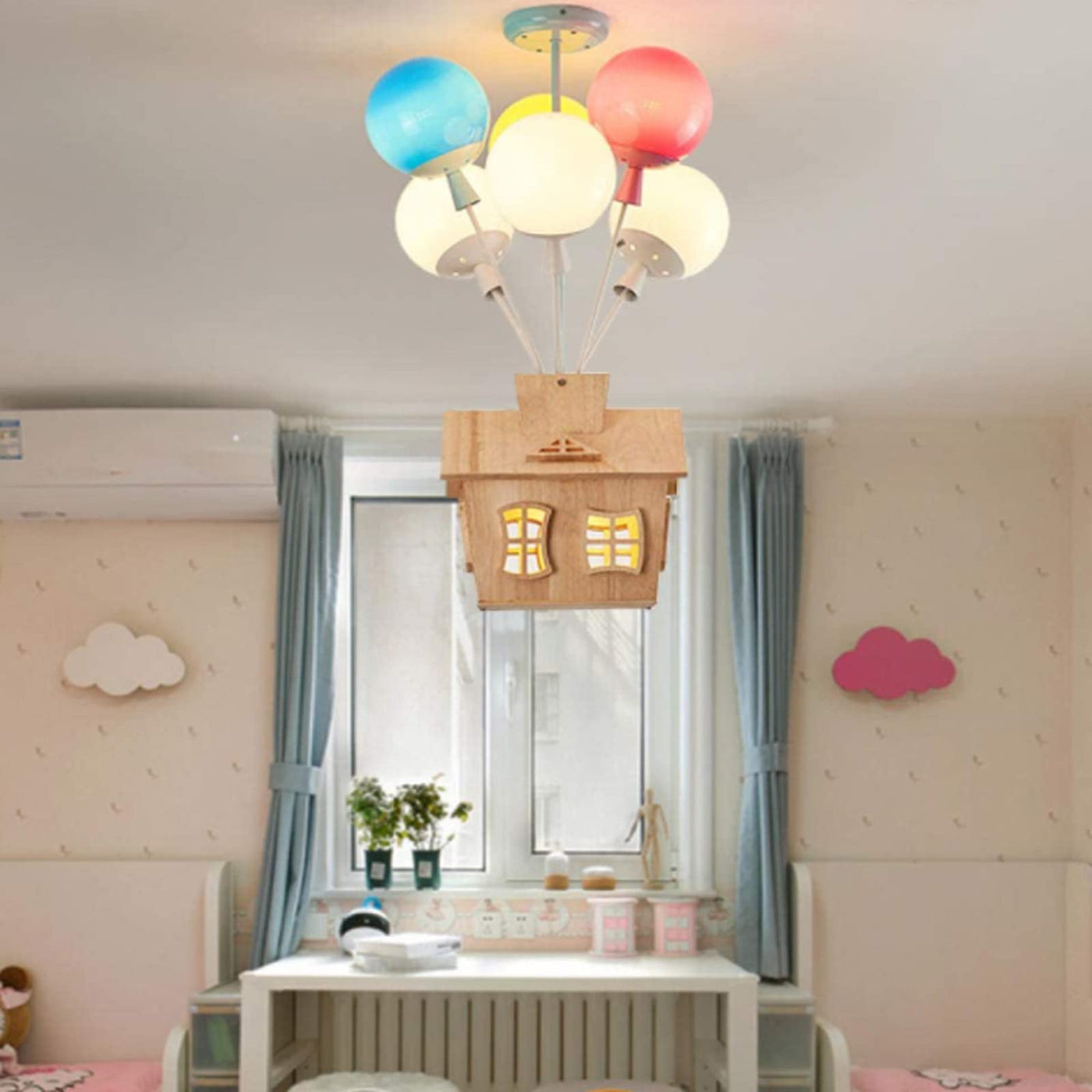 Inteh Designer Deckeneinbauleuchte Holz Kinderzimmer