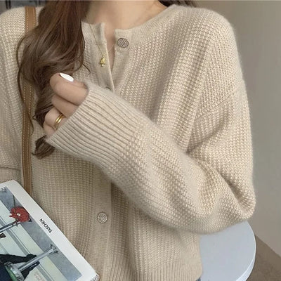 Strickjacke mit Knöpfen für Damen | Isabella