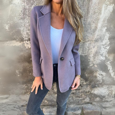 Blazer met Eén Knoop | Emilia