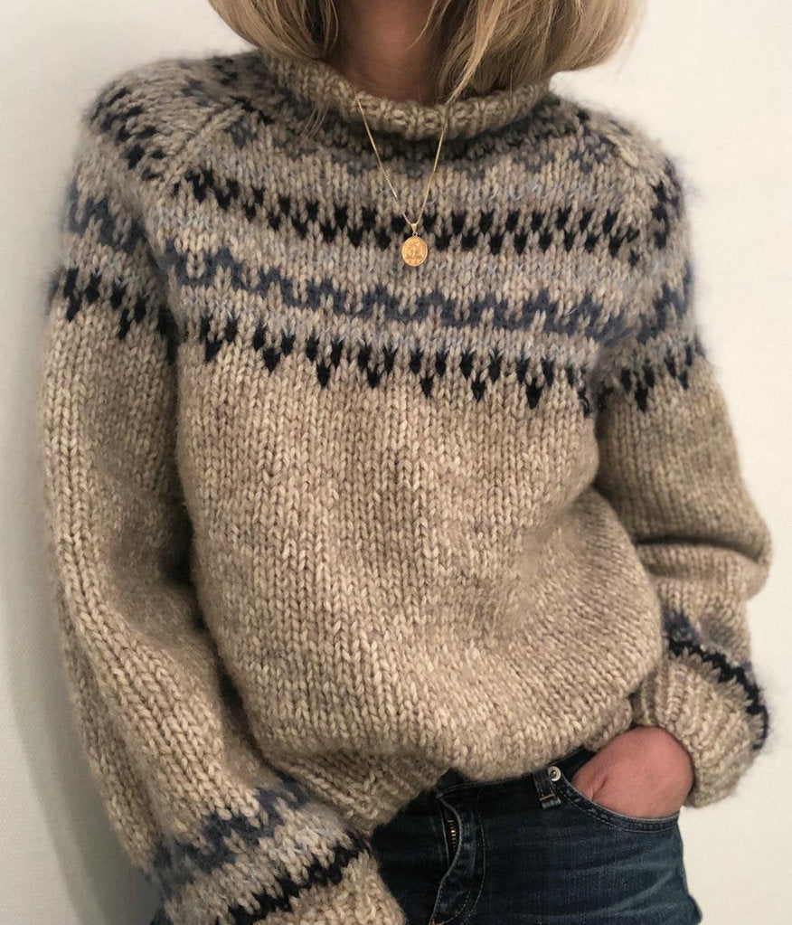 Gestrickter Rollkragenpullover | Emilia