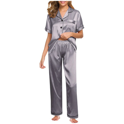 Luxuriöser Pyjama aus Satinseide für Damen | Seraphina