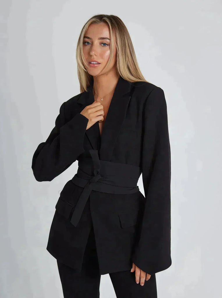 Elegante Blazer met Riem | Celeste