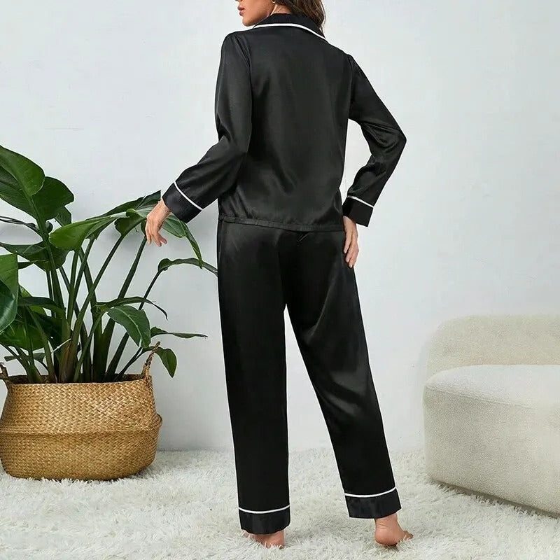 Zijdezachte Luxe Pyjamaset | Ophelia