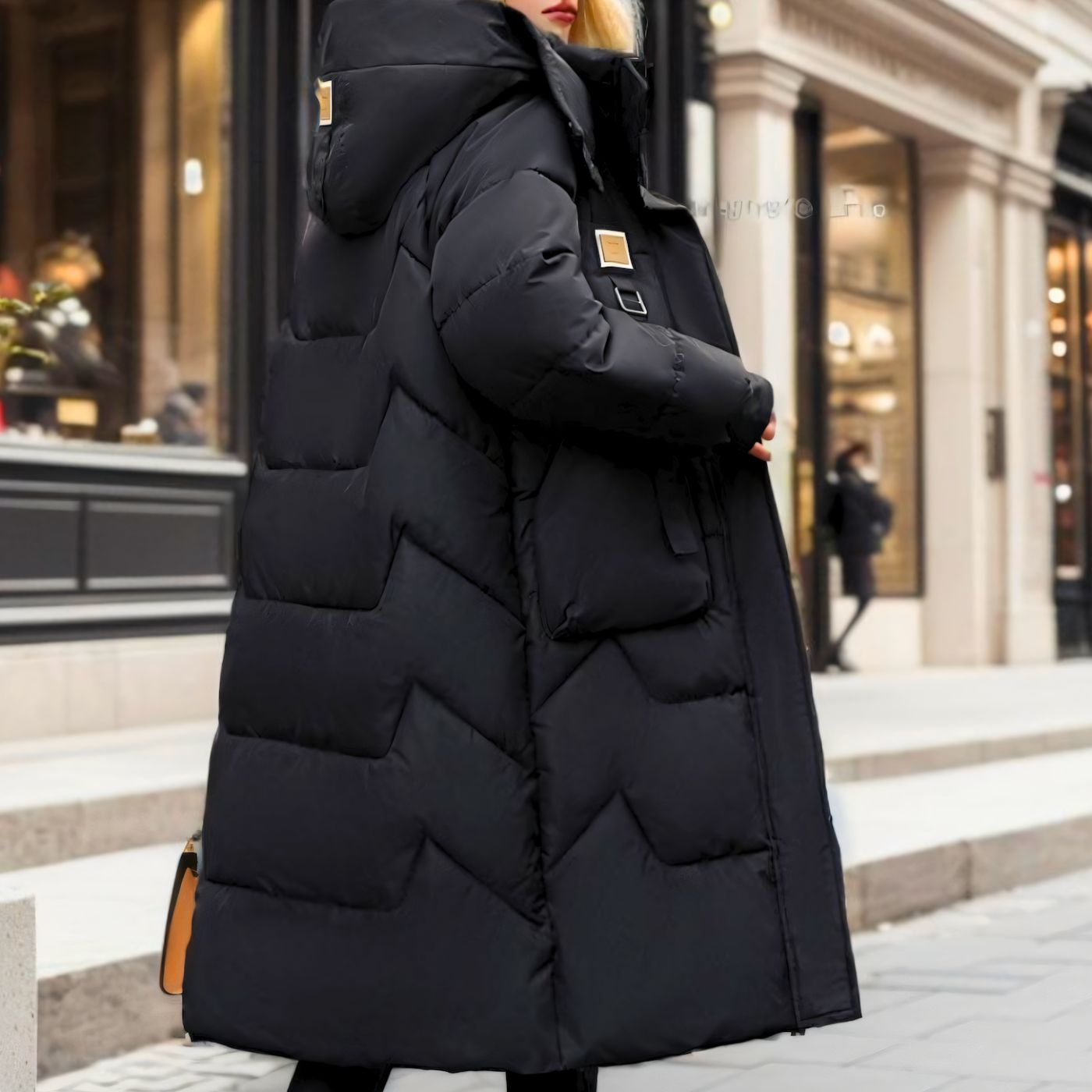 Langer Winterparka-Mantel für Damen | Aurora