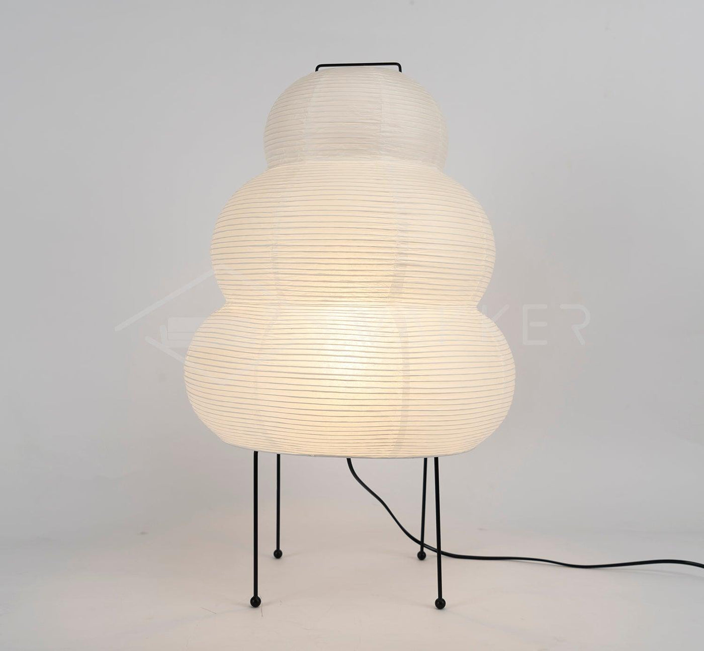 WashiLicht | Elegante Tischlampe aus traditionellem Washi-Papier