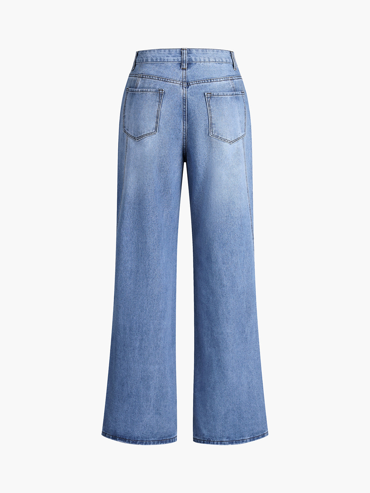 Vintage Denim Rechte Broek | Sofia