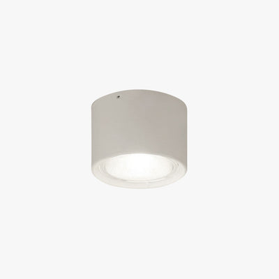 Wazor Modern ronde vlakke plafondlamp, Hout/Zwart, Woonkamer