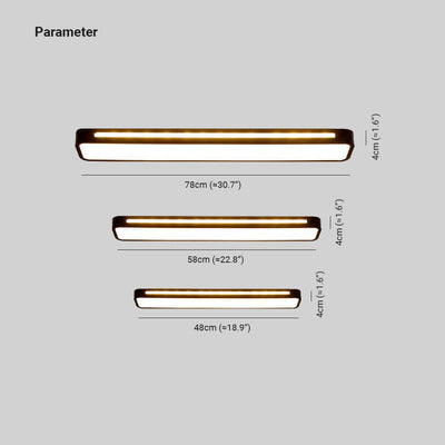 Trinque Minimalistische LED Plafondlamp Acryl Woonkamer/Slaapkamer