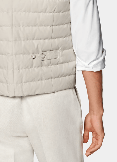 Sandfarbener Bodywarmer | Liam