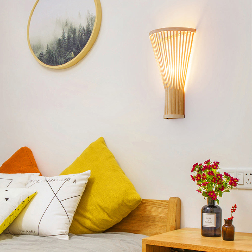 RattanLicht LED-Wandleuchte für Innentreppen und Wohnzimmer