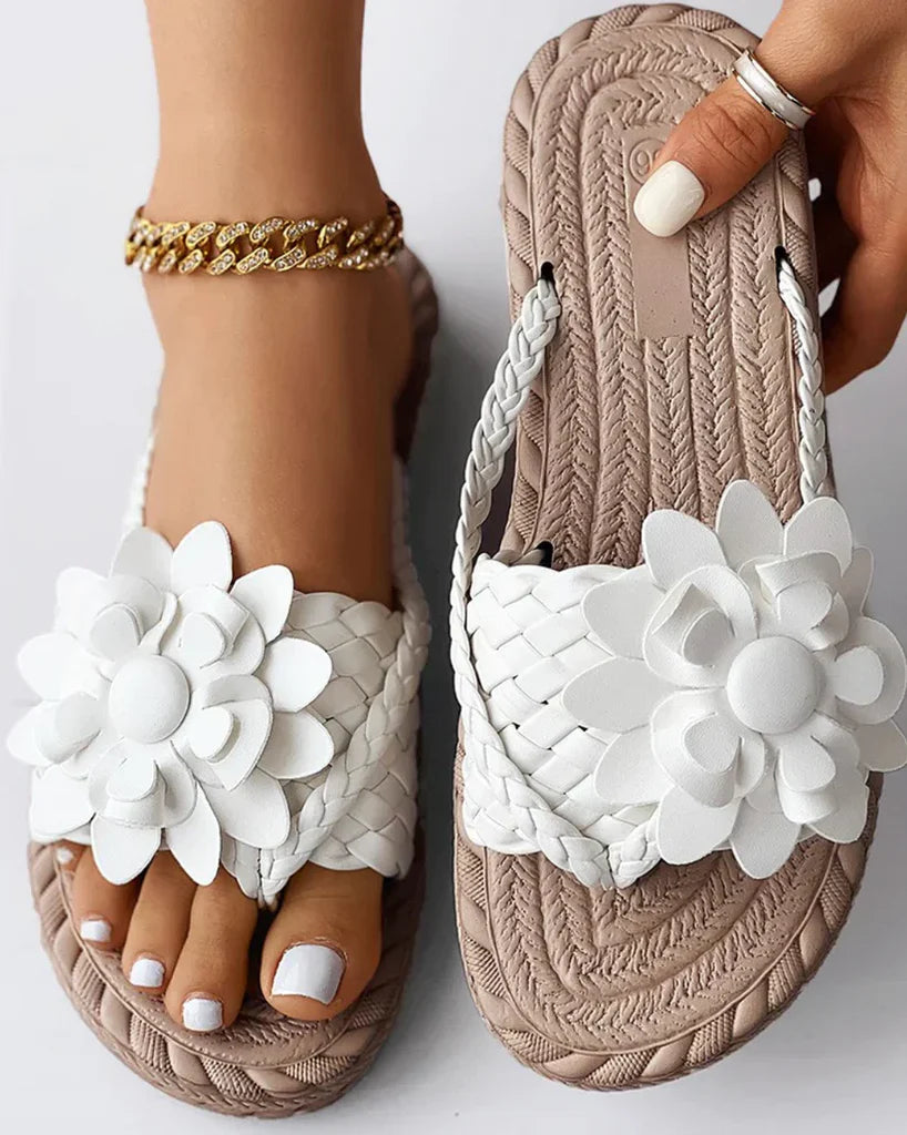 Gleamy - Gevlochten Pantoffels