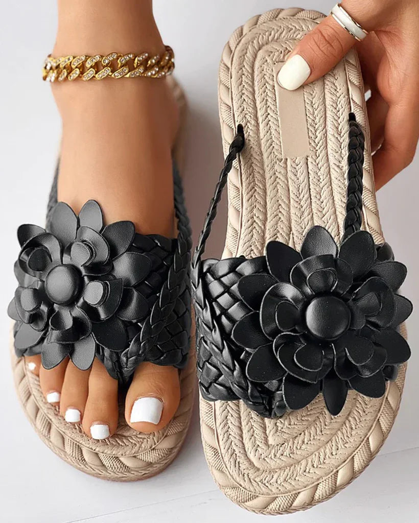 Gleamy - Gevlochten Pantoffels