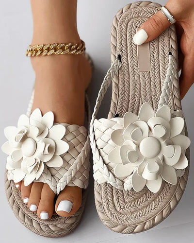 Gleamy - Gevlochten Pantoffels