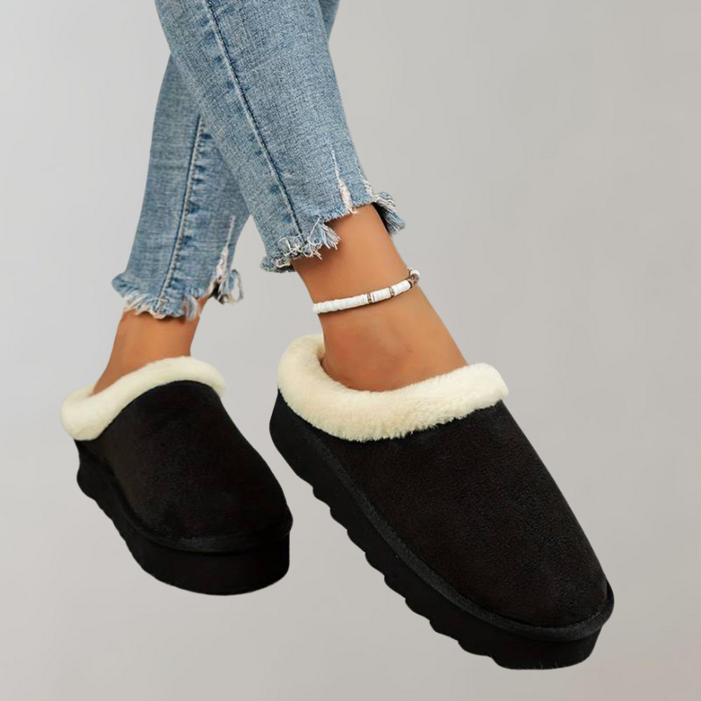 Warme Pantoffels met Dikke Zool voor Dames | Mila