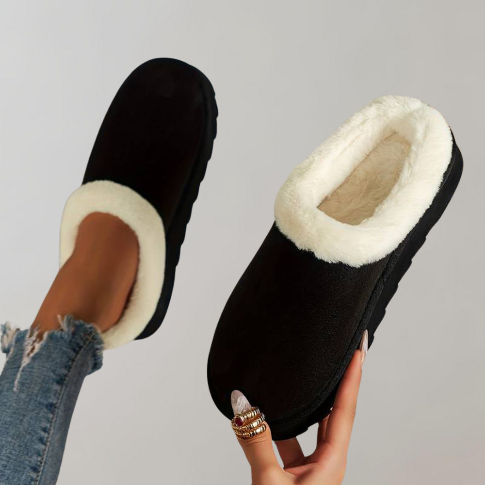 Warme Pantoffels met Dikke Zool voor Dames | Mila