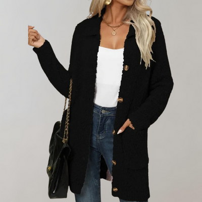 Dames Lange Cardigan | Amelia