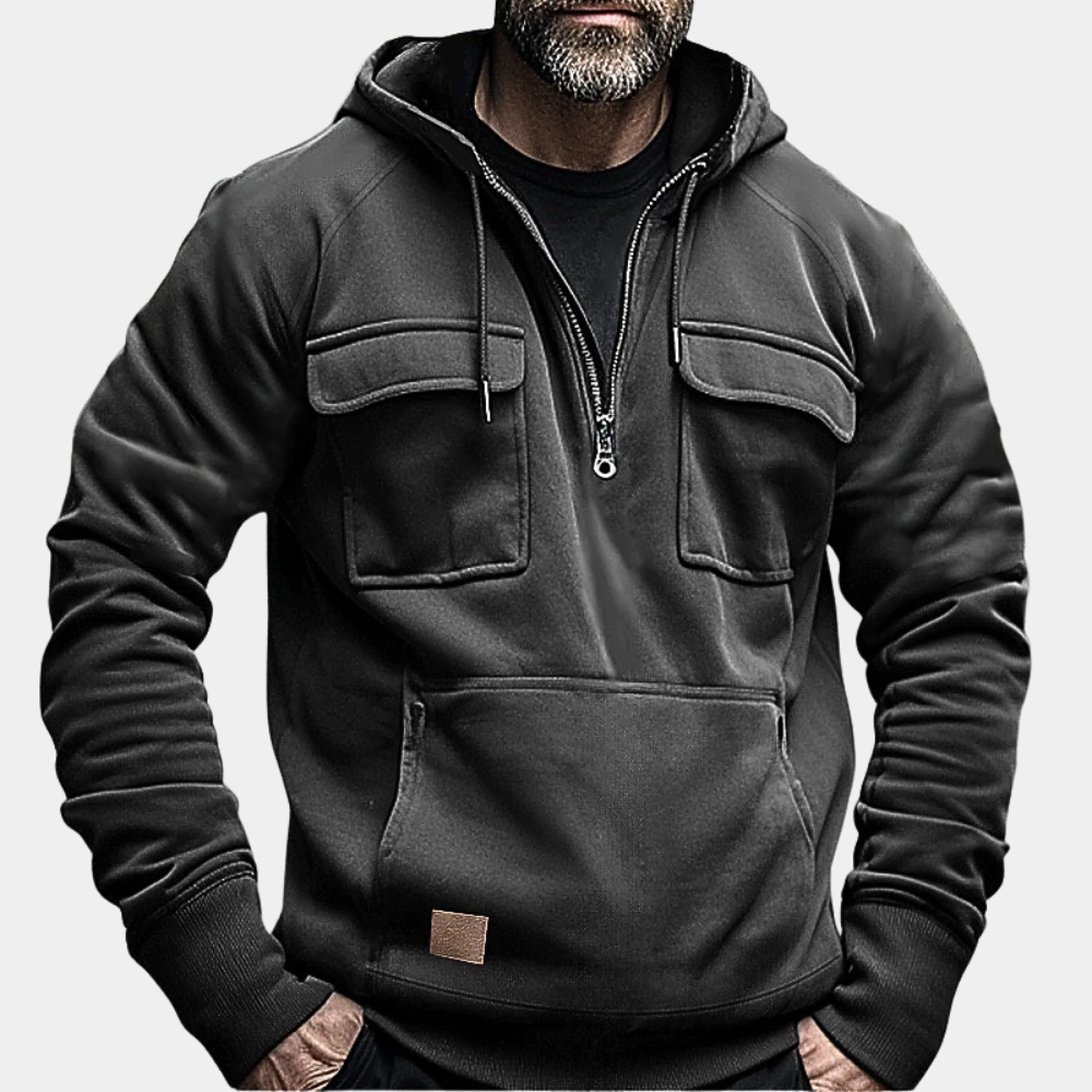 Elegante Winter Hoodie voor Heren | Sebastian