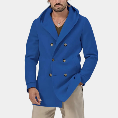 Casual Trenchcoat voor Heren met Capuchon | Noah