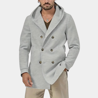 Casual Trenchcoat voor Heren met Capuchon | Noah