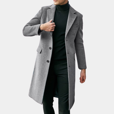 Stilvoller klassischer Trenchcoat für Herren | Alexander