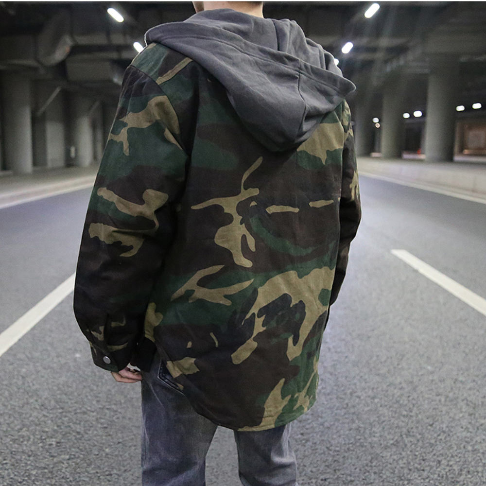 Urban Camo Heren Hoodie | Maverick