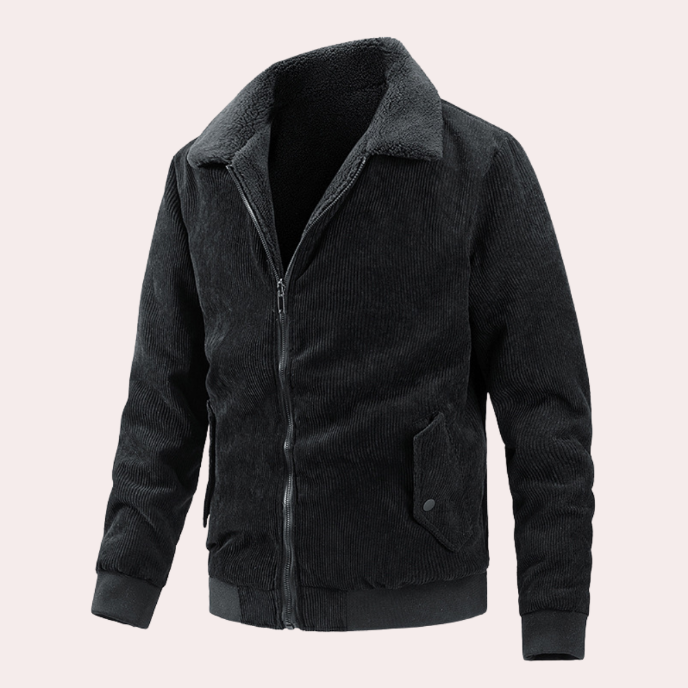 Bequeme Cord-Herrenjacke | Finn