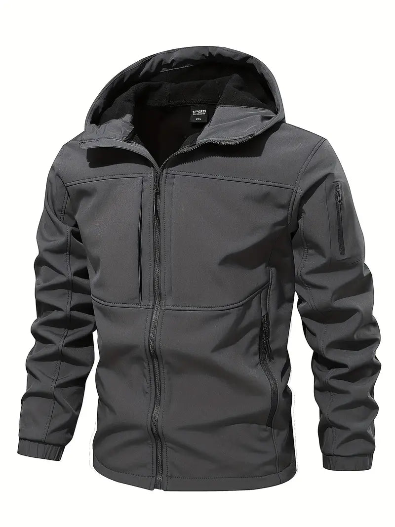 Fleece-Outdoorjacke für Herren | Ethan