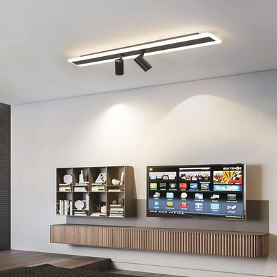 BlackBeam Linearer LED-Deckenstrahler – elegantes, modernes Design