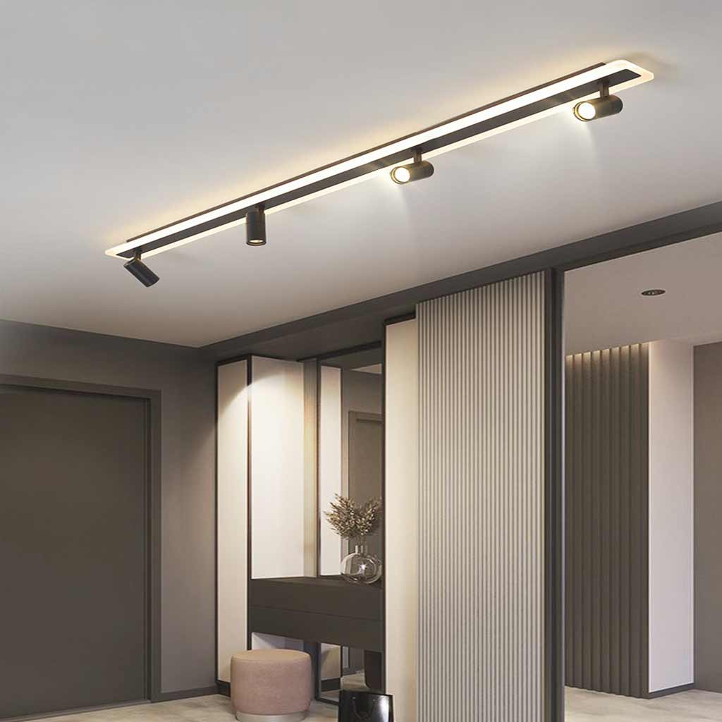 BlackBeam Linearer LED-Deckenstrahler – elegantes, modernes Design