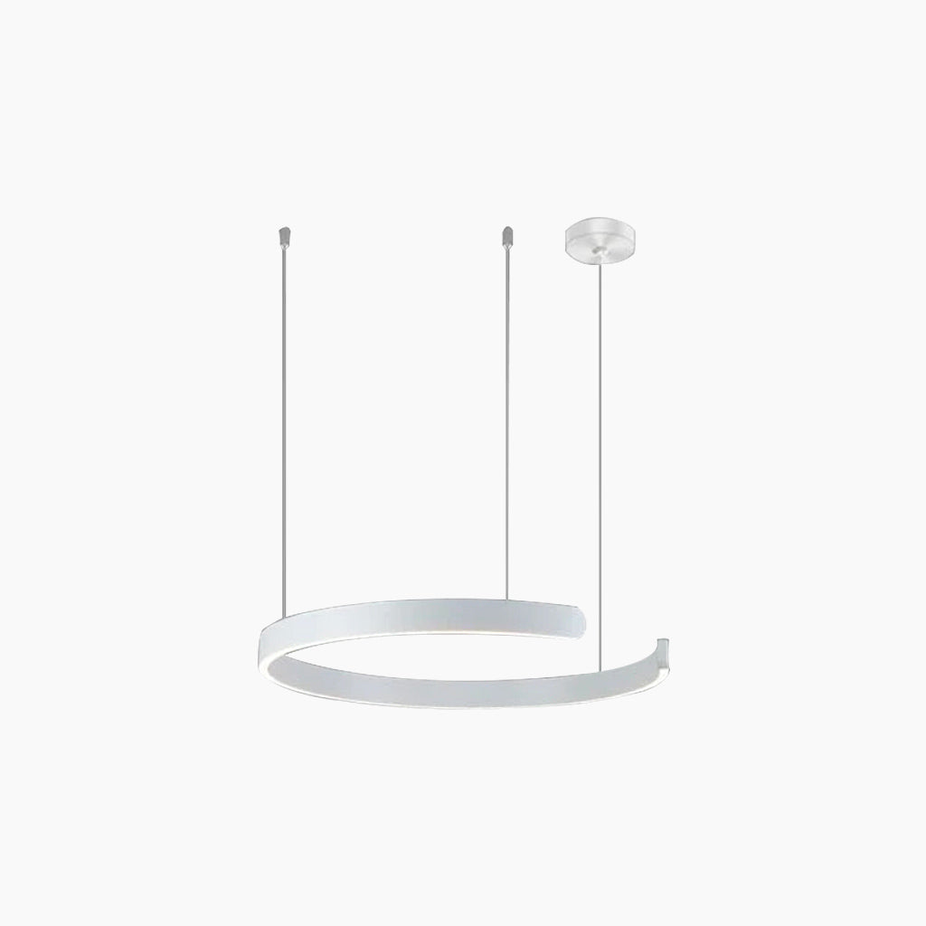 LumiElegance LED Kroonluchter – Stijlvolle Dimbare Hanglamp met 1, 2 of 3 Cirkelvormige Ringen